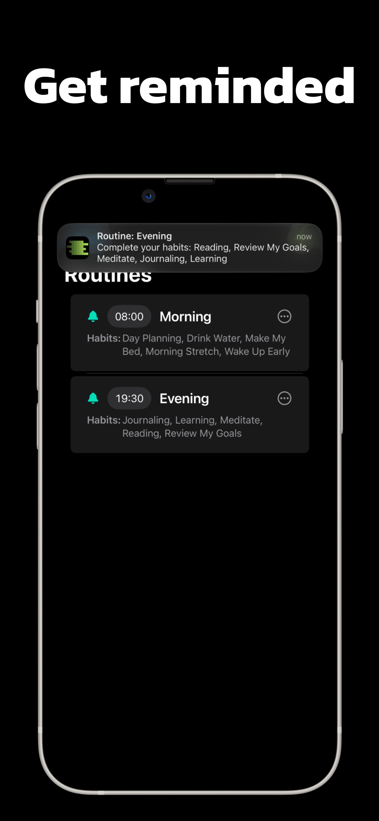 Shape Your Day with Personal Routines