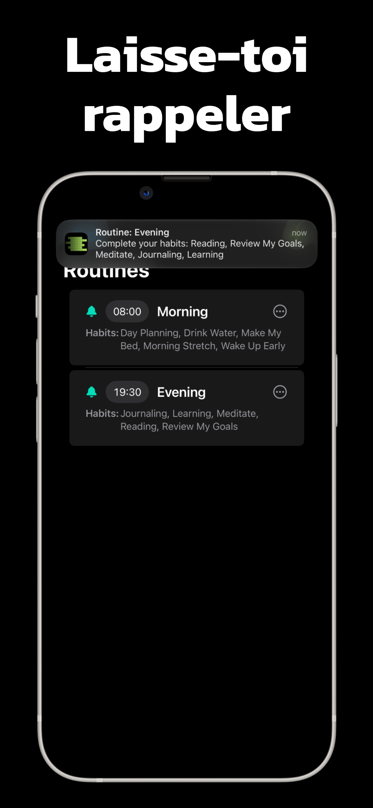 Structurez votre journée avec des routines personnelles